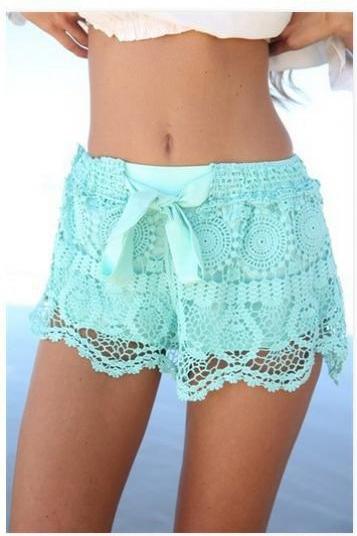 Fashion Lace Shorts SA710CE