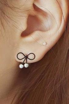 Cute Knot silver Earrings/Cute Earrings/Silver Earrings/Earrings Silver/Girl Earrings/Jewelry Earrings/Beautiful Earrings