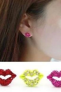 Cute clip silver Earrings/Cute Earrings/Silver Earrings/Earrings Silver/Girl Earrings/Jewelry Earrings/Beautiful Earrings