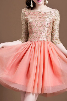 Fashion Embroidery Princess Dress #er111904