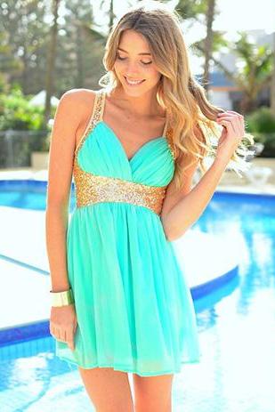 Prom Dresses,Open Back Prom Gowns,Black Prom Dresses 2017,Short Sleeves ...