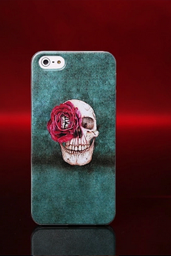Iphone6 Mobile Phone Shell Apple 5s Apple 4s Painted Shell Personality Skull