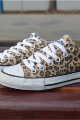 Leopard Canvas Shoes