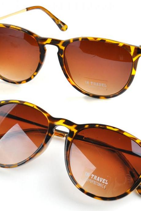 Unisex Sun Glasses Retro Crcle Sunglasses
