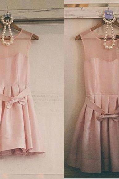 Bd210 Fashion Bridesmaid Dress,Satin Bridesmaid Dress,A-Line Party Dress