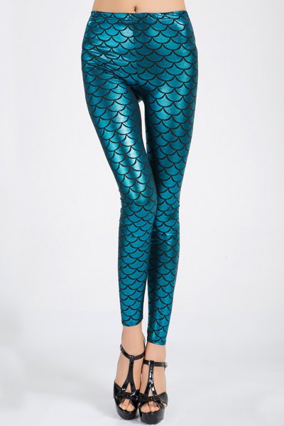 Gorgeous Mermaid Design Leggings