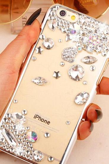 Fashion Crystal Case Iphone 6 Plus Case,iphone 5/5s/5c/4s/4 Case ,samsung Galaxy S3/s4/s5 Cover,samsung Note 1/2/3/4,mega 5.8/6.3