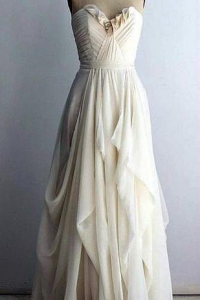 Ed368 Sweetheart Evening Dress,chiffon Evening Dress,a-line Evening Dress,long Evening Dress