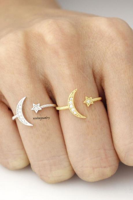 Золотое кольцо звезда. Кольцо полумесяц золото. Кольцо в виде Луны. Кольцо полумесяц со звездой золотое. Кольцо в форме полумесяца.