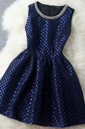 Sexy Temperament Nail Drill Sundresses