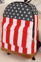 2015 new Canvas Shoulder Bag British / American Flag Punk Bag Backpack Schoolbag Day Packs