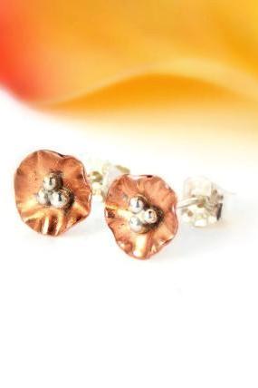 Mini Flower Post Earrings