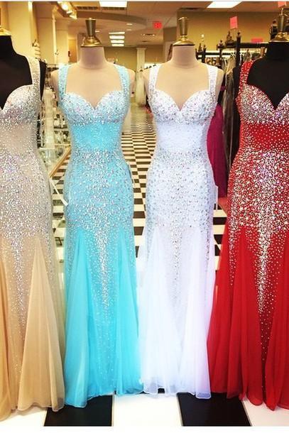 Sparkly Prom Dress, Mermaid Prom Dress, Sweet Heart Prom Dress, Gorgeous Prom Dress, Beading Prom Dress, Affordable Prom Dress, Bd140