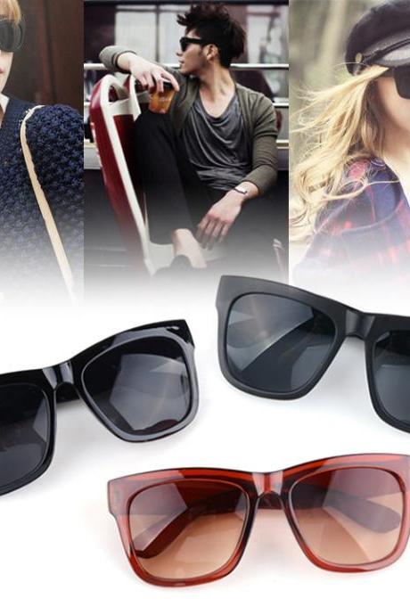 Cool Black Glasses Unisex Eyeglasses