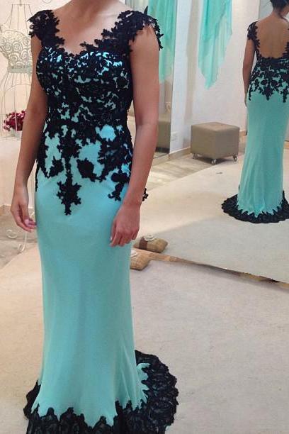 black lace prom dress, blue prom dress, long prom dress, off shoulder prom dress, prom dress 2015, cheap prom dress, modest prom dress, floor-length prom dress, prom dress, BD353