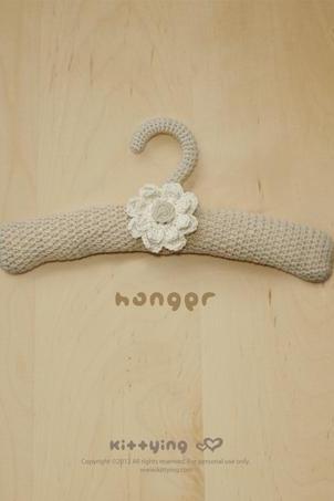 Khaki Hanger Crochet PATTERN, SYMBOL DIAGRAM (pdf) by kittying