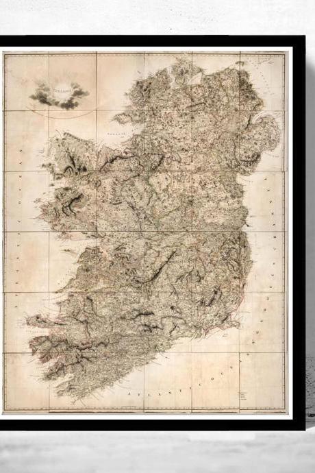 Old Map of Ireland 1811