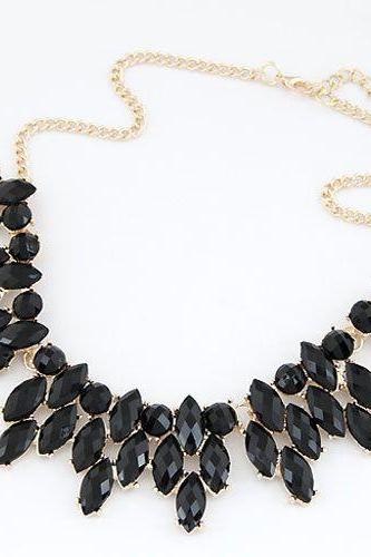 Summer Style Statement Jewelry Black Woman Necklace