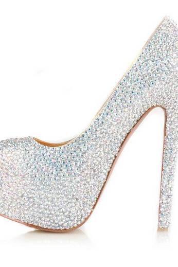 Gorgeous High Heel Rhinestone Fashion High Heels Women Shoes