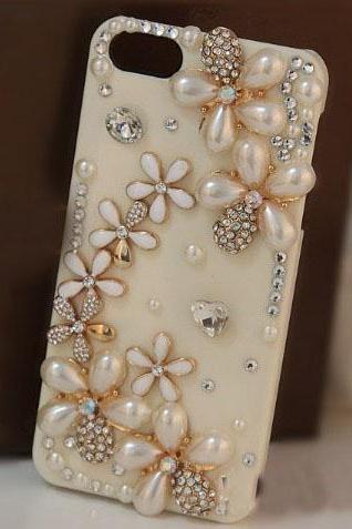 Pearl girly Case Cover Fresh and flowers diamond Hard Back Mobile phone Case Cover Rhinestone Case Cover for iphone 6s case,iphone 6s plus case,iphone 6c case,iphone 5case,iphone5scase,iphone7 case,iphone 6 case,iphone 6plus case,samsung galaxy s4 case,samsung galaxy s5case,samsung galaxy s6 case,samsung galaxy s6 edge case,samsung galaxy note10 case,samsung galaxy note4 case,samsung galaxy note5