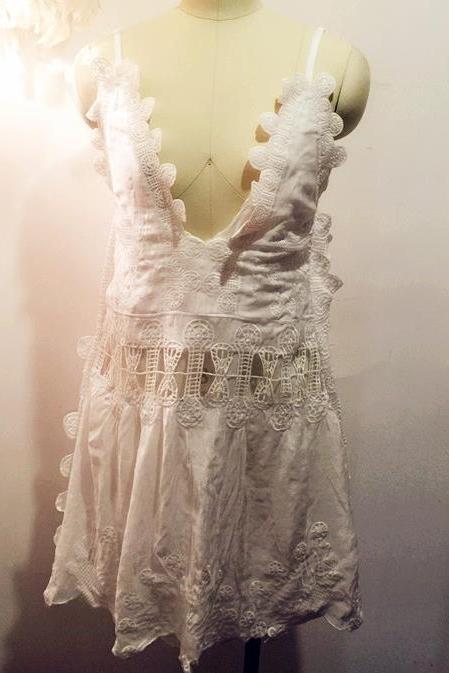 Cute Lace Hollow Out Dress