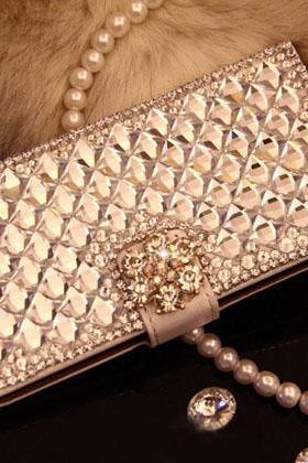 6s 6c Plus Sparkly Diamond Leather Hard Back Mobile Phone Case Cover Bling Rhinestone Case Cover For Iphone 4 4s 5 7plus 5s 6 6 Plus Samsung