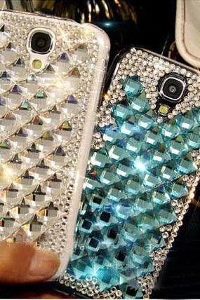 6s Plus 6c Sparkly Lattice Rhinestone Hard Back Mobile Phone Case Cover Bling Case Cover For Iphone 4 4s 5 7 5s 6 6 Plus Samsung Galaxy S7 S4 S5