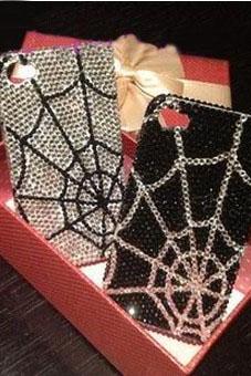 6s Plus 6c Spider Web Diamond Hard Back Mobile Phone Case Cover Bling Handmade Crystal Case Cover For Iphone 4 4s 5 7plus 5s 6 6 Plus Samsung