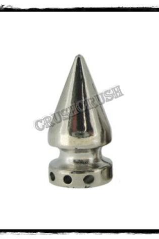  20pcs 20mm SILVER Tree Cone Spikes Studs Sew-On Bead Made of Acrylic X82