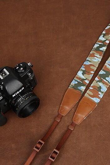 Camo jeans printing comfortable camera strap Neck Strap elastic carrying a classic for canon nikon sony