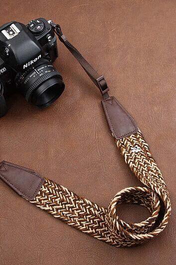 Plait New Soft National wind bohemian comfortable camera strap Neck Strap elastic carrying a classic for canon nikon sony