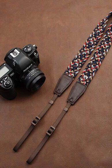 Soft Plait National wind bohemian comfortable camera strap Neck Strap elastic carrying a classic for canon nikon sony