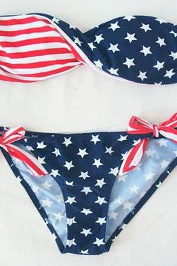 Flag Swimwear Bikini for 2015 women's summer
