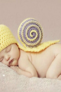 Snails Two - Piece Hand Knitted Wool Clothes Photo Prop One Hundred Days Newborn Baby Photography Baby Clothes Joker Pictures Clothes