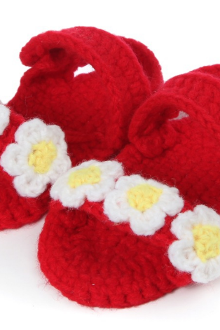 Hand-woven Soft bottom baby shoes flower infant shoes toddler shoes Photography Props shoes
