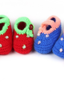 Hand-woven Soft Bottom Comfortable Baby Shoes Infant Shoes Toddler Shoes Photography Props Shoes