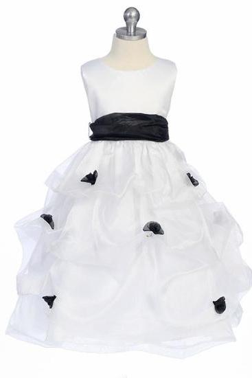 2015 new marrylove Organza Girls Princess Skirt Dress white Flower Girl Dress Costumes Children Children's Wear Skirt Dress Dress Skirt