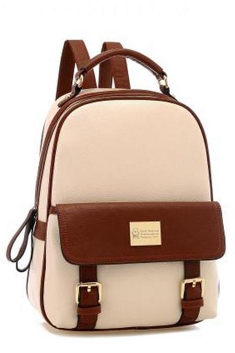 Girls PU School Travel Backpack Bag