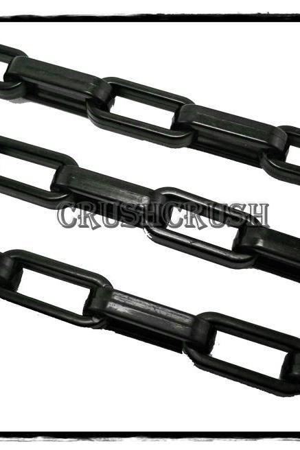  Black CHUNKY Chain Plastic Link Necklace Craft DIY 30 inch A73