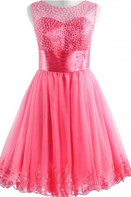 Beading and Lace Homecoming Dresses,A-Line Graduation Dresses,Homecoming Dress,Short/Mini Homecoming Dress