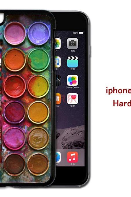 Watercolor set Hard case cover for iPhone 4/4s/5/5s/6/6plus case Samsung Galaxy S3/S4 /S5 Note2/3/4 Case