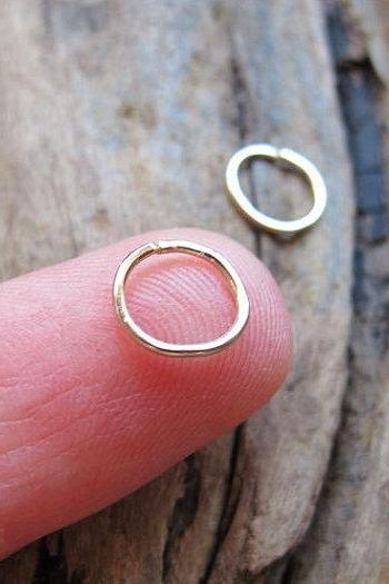 Tiny Earrings For Cartilage, Endless, Tragus, Helix, Nose Ring, Ear Lobe Earrings Minimalist Hoops