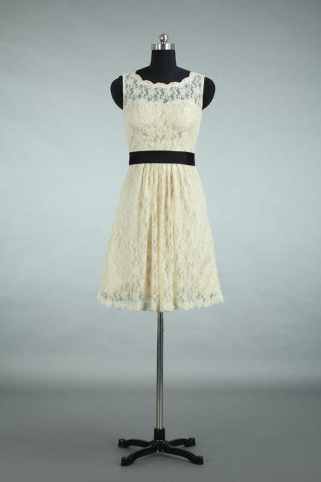 Hd0914 Charming Homecoming Dress,lace Homecoming Dress,o-neck Homecoming Dress,a-line Homecoming Dress