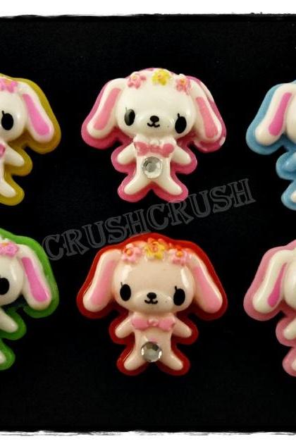  15pcs Cinnamoroll Dog Cartoon Sanrio Japanese Flat Back Cabochons F556
