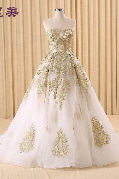 Custom Made Long Ball Gown Lace Wedding Dresses Wedding Gowns Formal Dresses Bride Wedding Dress Lace Wedding Dresses Bridal Gowns