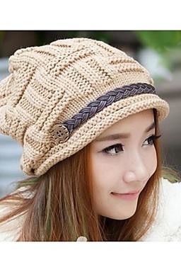 Women Knitwear Casual Hat & Cap for winter