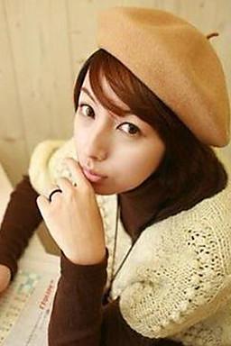 Women's Soft Wool Beret for 2015 autumn and winter