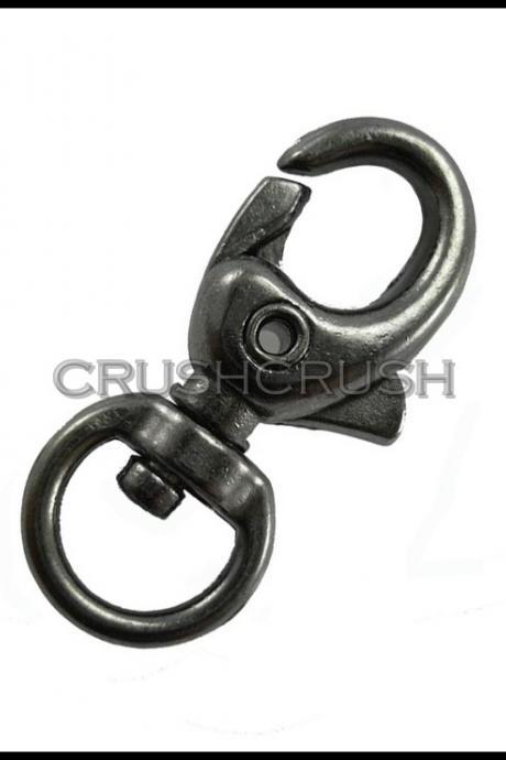  5pcs Gunmetal Swivel Trigger Clips SNAP HOOK Clasps Lobster (Thick Quality) HO14