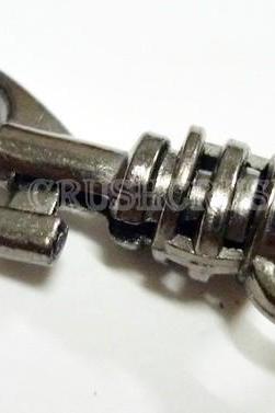  10pcs MINI GUNMETAL Metal Lobster Swivel Clasps HO014