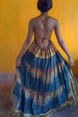 Burkina Faso - Gorgeous Costumisable Dashiki African Dress
